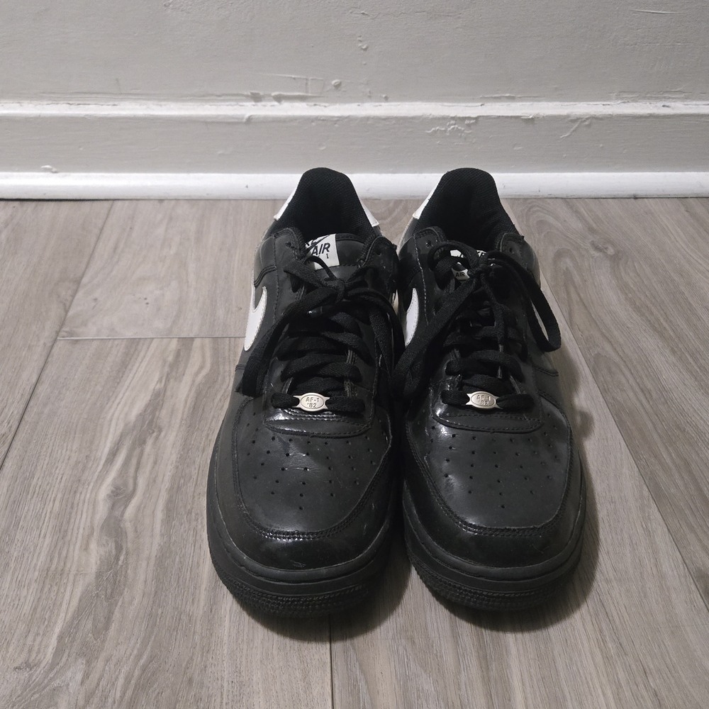 Nike Air Force Low 1 Black & White - Picture 2 of 9
